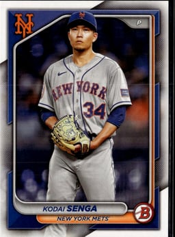 2024 Kodai Senga #1 Bowman