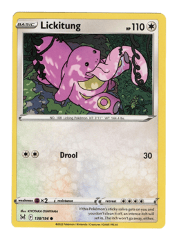 2022 Lickitung #138 Lost Origin