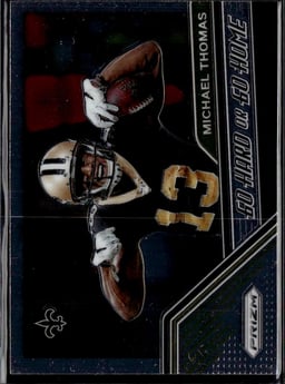 2020 Michael Thomas #4 Prizm Go Hard or Go Home