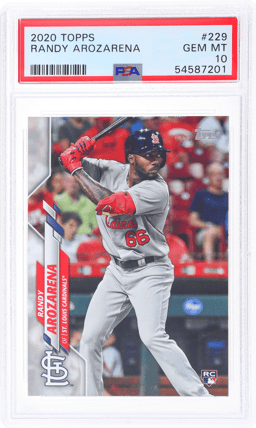 2020 Topps Randy Arozarena #229 PSA 10