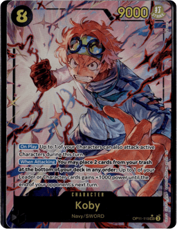 2025 Koby (altArt) #119 A Fist Of Divine Speed