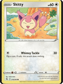 2021 Skitty #210 Fusion Strike