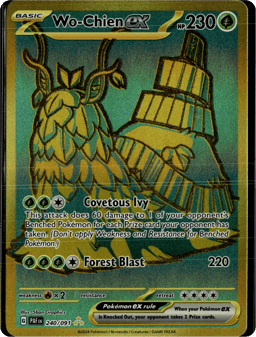 2024 Wo-Chien ex #240 Paldean Fates