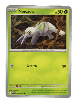 2025 Nincada #16 Mega Evolution