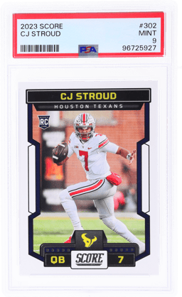 2023 Score CJ Stroud #302 PSA 9