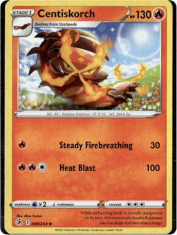 2021 Centiskorch #49 Fusion Strike