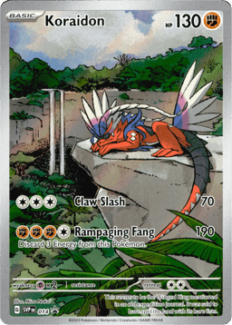 2023 Koraidon #14 Scarlet & Violet Black Star Promos