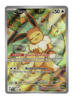 2023 Eevee #173 Scarlet & Violet Black Star Promos
