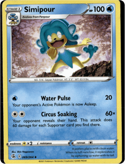 2021 Simipour #69 Fusion Strike