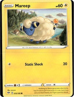 2020 Mareep #55 Darkness Ablaze