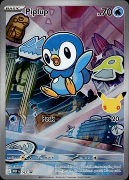 2026 Piplup #42 First Partner (Series 1)