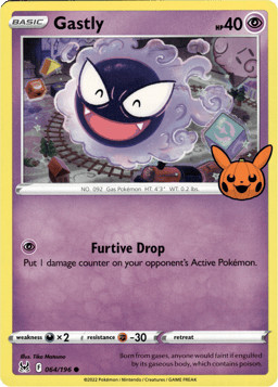 2020 Gastly #064/196 Miscellaneous Cards & Products