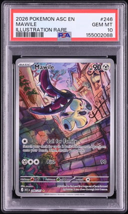 2026 Pokemon Mega Evolution ASC IR Mawile #246 PSA 10 GEM MINT