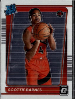 2021 Scottie Barnes #186 Donruss Optic