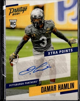 2021 Damar Hamlin #114 Prestige