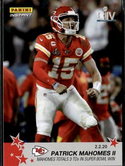 2020 Patrick Mahomes II #185 Instant