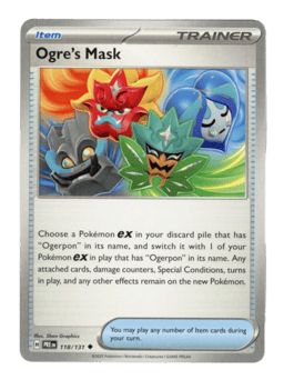 2025 Ogre's Mask #118 Prismatic Evolutions