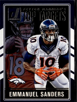 2016 Emmanuel Sanders #7 Peyton Manning's Top Targets