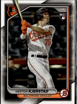 2024 Heston Kjerstad #9 Bowman
