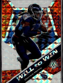 2020 Derrick Henry #WW4 Mosaic Will to Win
