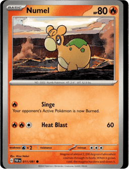 2024 Numel #11 Paldean Fates