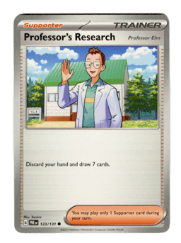 2025 Professor's Research #123 Prismatic Evolutions