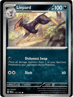 2023 Liepard #115 Paradox Rift