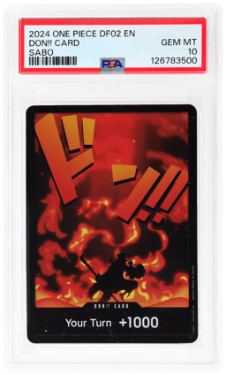 2024 One Piece Promo Devil Fruits Collection Vol 2 Sabo Don Card #NNO PSA 10