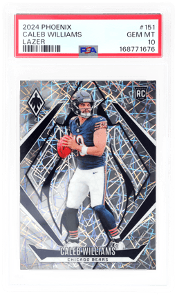 2024 Panini Phoenix Lazer Caleb Williams #151 PSA 10
