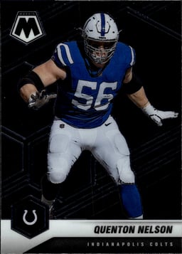2021 Quenton Nelson #94 Mosaic
