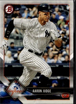 2018 Aaron Judge #24 Bowman