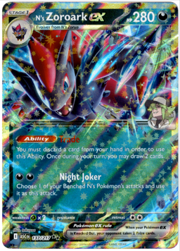 2026 N's Zoroark ex #137 Ascended Heroes