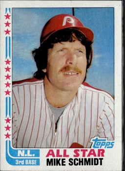 1982 Mike Schmidt #339 Topps