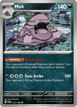 2023 Muk #127 Scarlet & Violet