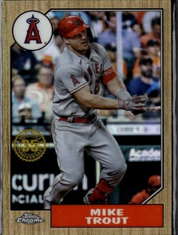 2022 Mike Trout #87BC-1 Topps Chrome