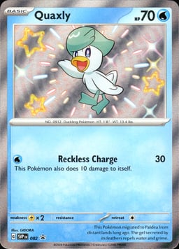 2023 Quaxly #82 Scarlet & Violet Black Star Promos