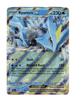 2025 Kyurem ex #28 Black Bolt