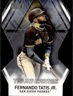 2021 Fernando Tatis Jr. #T-2 Stadium Club Triumvirates