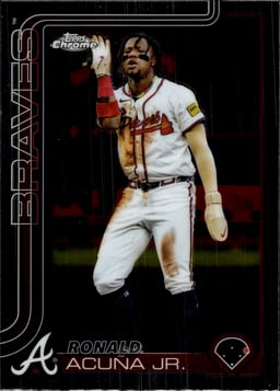 2025 Ronald Acuna Jr. #257 Topps Chrome