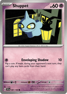 2023 Shuppet #87 Scarlet & Violet