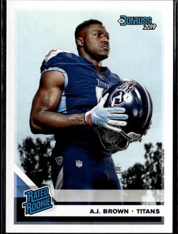 2019 A.J. Brown #314 Rated Rookie