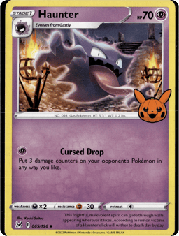 2020 Haunter #065/196 Miscellaneous Cards & Products