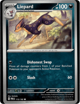 2023 Liepard #115 Paradox Rift