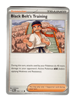 2025 Black Belt's Training #98 Prismatic Evolutions