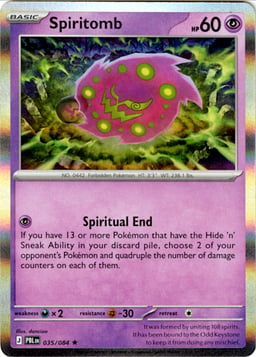 2026 Spiritomb #35 Pitch Black