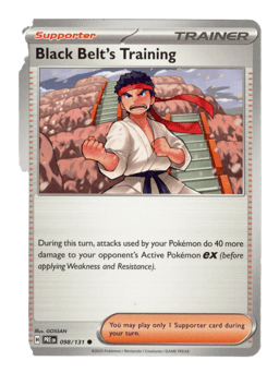 2025 Black Belt's Training #98 Prismatic Evolutions