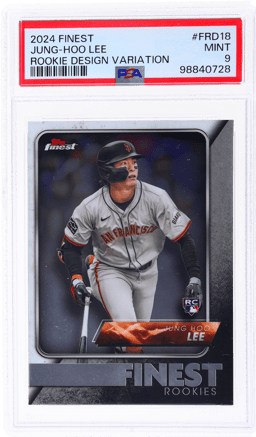 2024 Finest Rookie Design Variation Jung Hoo Lee #FRD18 PSA 9