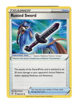 2021 Rusted Sword #62 Shining Fates