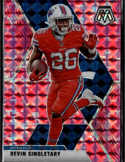 2020 Devin Singletary #27 Mosaic