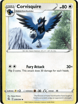 2021 Corvisquire #220 Fusion Strike